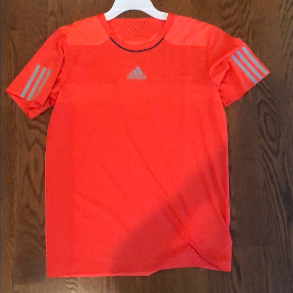 Men’s Orange adidas shirt